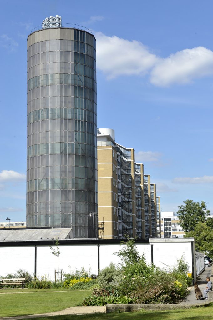 PDHU's accumulator tower, the UK's largest thermal store