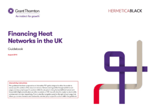 Image of cover page: Financing heat networks in the UK - guidebook by Department for Business, Energy and Industrial Strategy